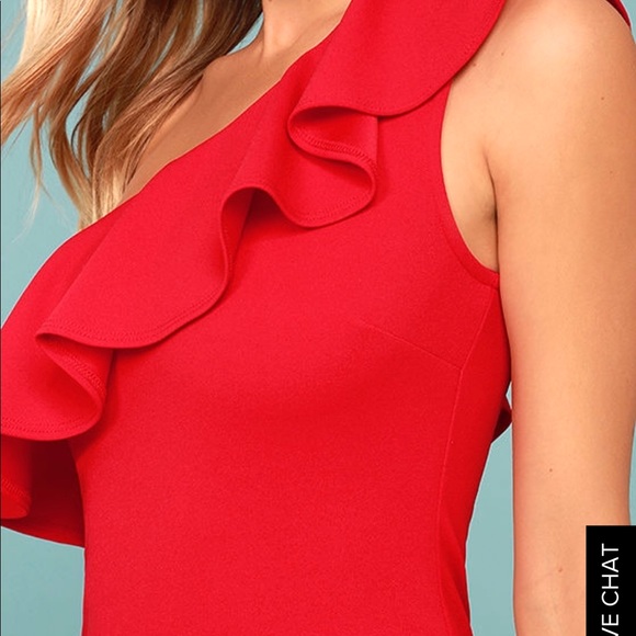 Reed one shoulder dress - Picture 3 of 4